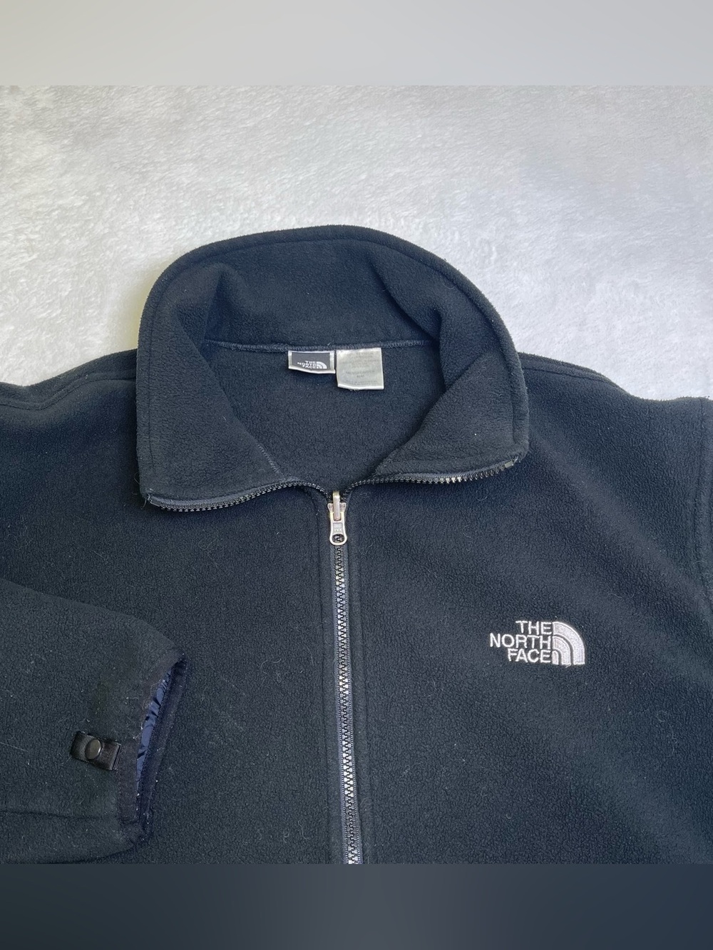 The North Face Men’s Size Medium Black Full Zip Fleece Jacket